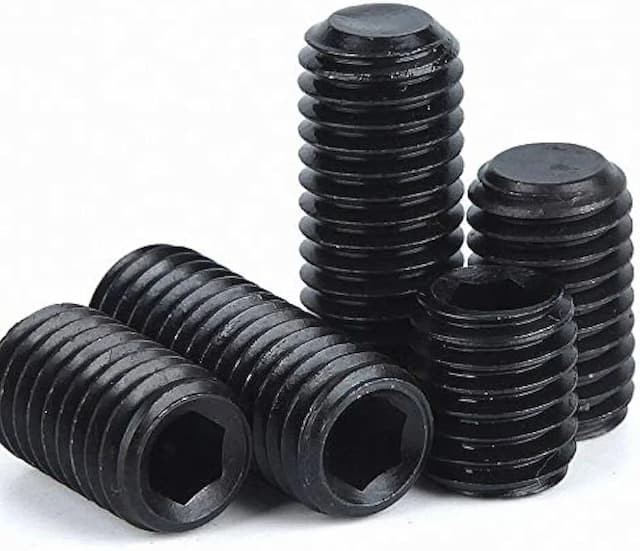Grub Screws M6 x 6 mm, Diameter M6, Length 6 mm, Socket Set Screw