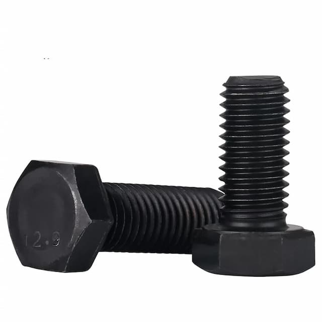 Hex Bolt M4 x 12 mm, Diameter M4, Length 12 mm
